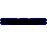 80" Black Widow 970 Series LED Light Bar-TOMAR Automotive