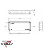 R37 Revolution Series Single Color Warning LED Light-TOMAR Automotive