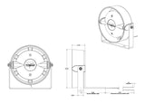 SPK100 Slimline Speaker-TOMAR Automotive