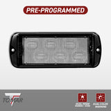 iLED Series Dual-Color Warning, Dual-Mode™ Pre-Programmed LED Light-TOMAR Automotive