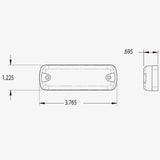 RECT 13 Externally Controlled LED Light-TOMAR Automotive