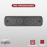 RECT 14 Series Single Color Pre-Programmed Warning LED Light-TOMAR Automotive