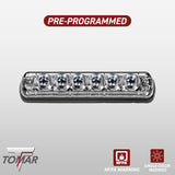 RECT 16 Series Single Color Pre-Programmed Warning LED Light-TOMAR Automotive