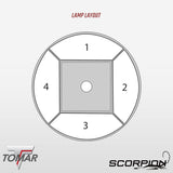 Scorpion Beacon Single Color LED Light-TOMAR Automotive