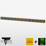 60" TRX Series Dual-Color Infrared LED Light Bar (White, IR, & Amber)-TOMAR Automotive