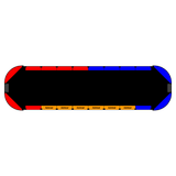 49" Black Widow 970 Series LED Light Bar-TOMAR Automotive