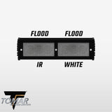 10" TRX Series Single Color Infrared LED Light Bar (White/IR)-TOMAR Automotive