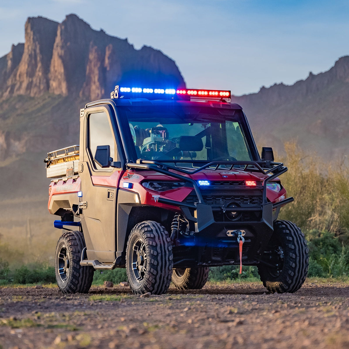 Polaris Ranger XP 1000 TR Series 50 LED lightbar Front Mount