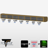 35" TRT Series Warning & Infrared LED Light Bar-TOMAR Automotive