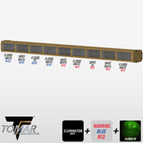 45" TRT Series Warning & Infrared LED Light Bar-TOMAR Automotive