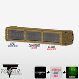 15" TRT Series Warning & Infrared LED Light Bar-TOMAR Automotive