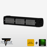 15" TRX Series Dual-Color Infrared LED Light Bar (White, IR, & Amber)-TOMAR Automotive