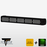 25" TRX Series Dual-Color Infrared LED Light Bar (White, IR, & Amber)-TOMAR Automotive
