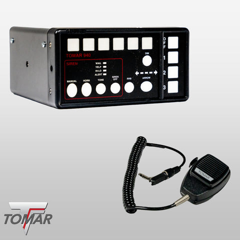 940L Digital Siren and Control Panel w/ Push-Button Modes-Automotive Tomar
