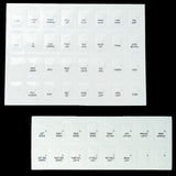948 and 940 Control Panel Replacement Legend Inserts-TOMAR Automotive