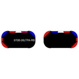 26" Black Widow Series NFPA LED Light Bar w/ Preemption (Pair)-alternate red and blue