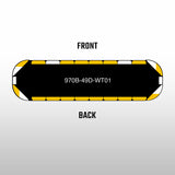 49" Black Widow Series Fully Populated LED Light Bar Kit for Work Trucks