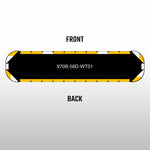 58" Black Widow Series Fully Populated LED Light Bar Kit for Work Trucks