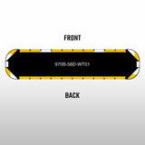 58" Black Widow Series Fully Populated LED Light Bar Kit for Work Trucks