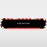 58" Black Widow Series NFPA LED Light Bar w/o Preemption