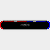 72" Black Widow Series NFPA LED Light Bar w/o Preemption-Automotive Tomar