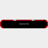 72" Black Widow Series NFPA LED Light Bar w/ Preemption-Automotive Tomar