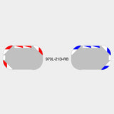 21" Scorpion Series NFPA LED Light Bar w/o Preemption (Pair)-TOMAR Automotive