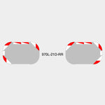 21" Scorpion Series NFPA LED Light Bar w/o Preemption (Pair)-Automotive Tomar