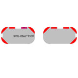 26" 970 Series NFPA LED Light Bar w/ Preemption Emitter (Pair)