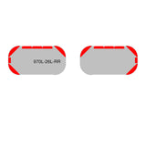 26" Scorpion Series NFPA LED Light Bar w/o Preemption (Pair)-TOMAR Automotive