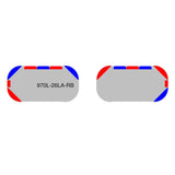 26" Scorpion Series NFPA LED Light Bar w/o Preemption (Pair)-TOMAR Automotive