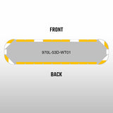 53" LED Light Bar Kit for Work Trucks and Fleet Vehicles from TOMAR-Automotive Tomar