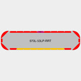 53" Scorpion Series NFPA LED Light Bar w/ Preemption-TOMAR Automotive