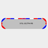 53" Scorpion Series NFPA LED Light Bar w/ Preemption-TOMAR Automotive