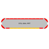 58" 970 Series NFPA LED Light Bar w/o Preemption Emitter