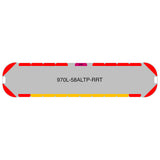 58" 970 Series NFPA LED Light Bar w/ Preemption Emitter