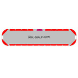 58" 970 Series NFPA LED Light Bar w/ Preemption Emitter