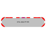 58" 970 Series NFPA LED Light Bar w/ Preemption Emitter