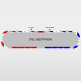 58" Scorpion Series NFPA LED Light Bar w/ Preemption Emitter-TOMAR Automotive