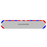 67" 970 Series NFPA LED Light Bar w/ Preemption Emitter