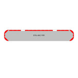 80" Scorpion Series NFPA LED Light Bar w/o Preemption all red with takedowns layout