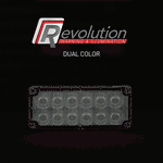 R37 Revolution Series Dual Warning (Full Lamp Dual Color) LED Light-TOMAR Automotive