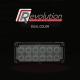 R37 Revolution Series Dual Warning (Full Lamp Dual Color) LED Light-TOMAR Automotive