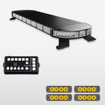 49" Black Widow Series Fully Populated LED Light Bar Kit for Work Trucks