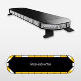 49" Black Widow Series Fully Populated LED Light Bar Kit for Work Trucks