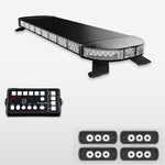 49" Black Widow Series Fully Populated LED Light Bar Kit for Work Trucks