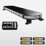 53" Black Widow Series Fully Populated LED Light Bar Kit for Work Trucks