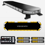 53" Black Widow Series Fully Populated LED Light Bar Kit for Work Trucks-TOMAR Automotive