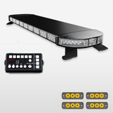 53" Black Widow Series Fully Populated LED Light Bar Kit for Work Trucks