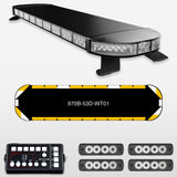 53" Black Widow Series Fully Populated LED Light Bar Kit for Work Trucks-TOMAR Automotive